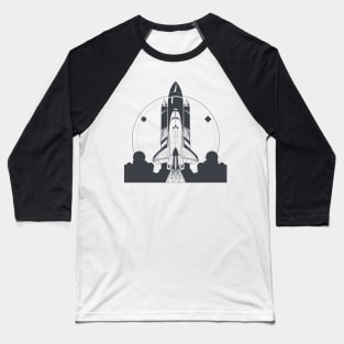 space X Baseball T-Shirt